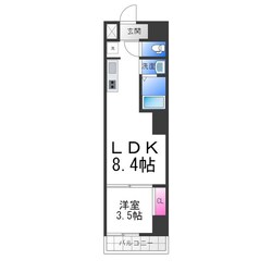 GARDENIA堺東の物件間取画像